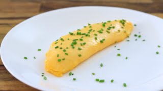 French Omelette Recipe  How to Make French Omelet [upl. by Wolliw357]