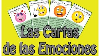 Las Cartas de las Emociones juegodinámica para aprender inteligencia emocional [upl. by Bridwell]