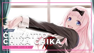 Kaguyasama Love is War  Chikatto Chika Chika  ENGLISH VERSION  Caitlin Myers [upl. by Adehsar14]