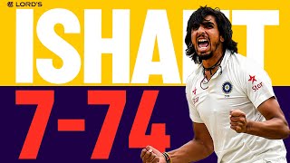 Ishant Sharmas Career Best Bounces India to Victory  England v India 2014  Lords [upl. by Brittney]