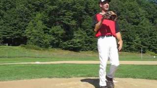 lefty pitcher pickoff move 2wmv [upl. by Eatnwahs]