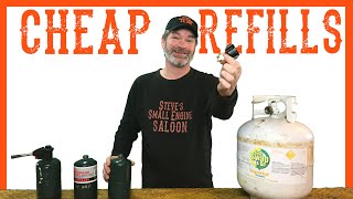 Easily Refill Your 1 Pound Propane Bottle For Pennies [upl. by Sitsuj]