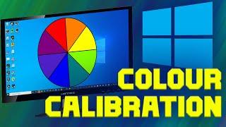 Monitor Calibration on Windows 10  Adjust Colour Settings [upl. by Esiom]