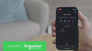 Wiser by SE App  Voice control Google Assistant  Schneider Electric [upl. by Mildred]