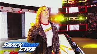 Relive Ronda Rouseys shocking arrival at Royal Rumble SmackDown LIVE Jan 30 2018 [upl. by Lula368]