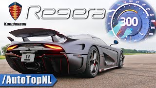 Koenigsegg Regera 0300KMH ACCELERATION SOUND amp ONBOARD by AutoTopNL [upl. by Akcirederf]