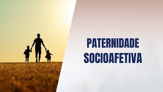 Paternidade socioafetiva [upl. by Vito]