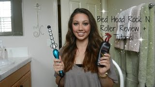 Bed Head Rock N Roller Bubble Curling Iron Wand  Review amp Tutorial [upl. by Graner]