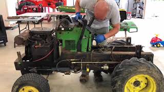 Deere 318 Repower And Restoration Part 1 [upl. by Zoldi199]