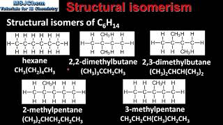 S326 Structural isomerism [upl. by Aitnas]