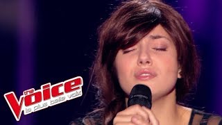 Serge Lama – Je suis malade  Elvya Gary  The Voice France 2015  Blind Audition [upl. by Marciano]