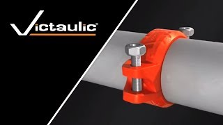 Victaulic Original Grooved Coupling Assembly Animation [upl. by Ydassac]