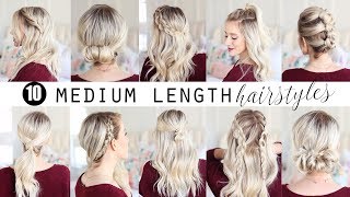 TEN Medium Length Hairstyles  Twist Me Pretty [upl. by Sender818]