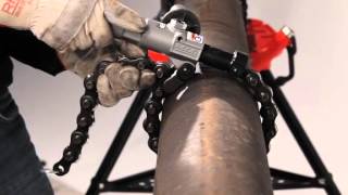 How To Use The RIDGID® Powered Soil Pipe Cutter [upl. by Naugal]