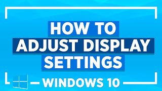 Windows 10 Tips and Tricks How to Adjust Display Settings in Windows 10 [upl. by Kciderf923]