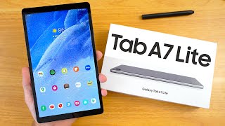 Samsung Galaxy Tab A7 Lite Review A New Affordable Samsung Tablet [upl. by Wahkuna195]