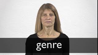 How to pronounce GENRE in British English [upl. by Maryellen]