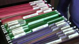 Tips for Organizing a File Drawer [upl. by Ailemac943]