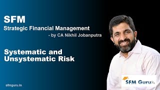 Systematic amp Unsystematic Risk  CA Final SFM  Strategic Financial Management [upl. by Veleda]