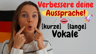 Verbessere deine deutsche Aussprache JETZT [upl. by Ellesig]