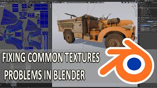 Common Texture Issues and How to Fix Them in Blender [upl. by Dowski]