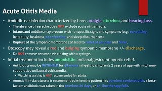 Acute Otitis Media AOM [upl. by Wehttam]