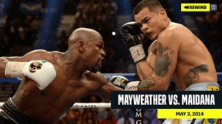 FULL FIGHT  Floyd Mayweather Jr vs Marcos Maidana DAZN Rewind [upl. by Aesoh]