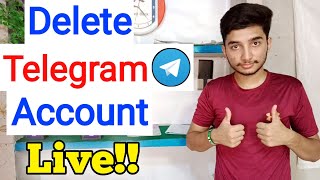 How To Delete Telegram Account [upl. by Alcock]