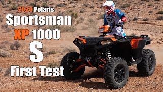 2020 Polaris Sportsman XP 1000 S Test Review [upl. by Celtic20]