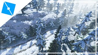 Winter Season SPEEDBUILD Timelapse ROBLOX Studio [upl. by Tiphany]