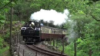 Ffestiniog Railway Fairlie Duplex Engine [upl. by Sparhawk496]