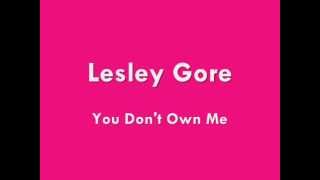 Lesley Gore  You Dont Own Me  1963 [upl. by Donnie945]