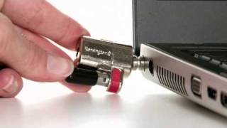 In depth tutorial to show installation and the use of the Kensington ClickSafe Keyed Laptop Lock [upl. by Buddie]