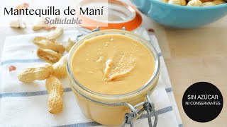 Mantequilla de Maní Casera y Saludable en 10 min [upl. by Agee935]