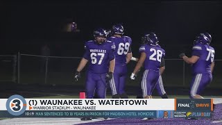 Waunakee stays perfect against Watertown [upl. by Markus]