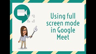 How to Use Full Screen Mode in Google Meet [upl. by Hasina579]