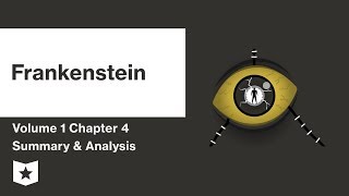 Frankenstein by Mary Shelley  Volume 1 Chapter 4 [upl. by Inaluahek]