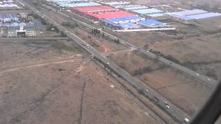 Landing Jomo Kenyatta International Airport KQ411 B737 [upl. by Niltiak]