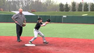 Ripken Baseball Fielding Tip  Short Stop Double Play Pivot [upl. by Gebelein]