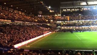 Chelsea vs Everton 2015 lights out entrance the Liquidator [upl. by Enileuqcaj]