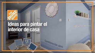 Ideas para pintar el interior de casa  Pintura  The Home Depot Mx [upl. by Vedette]