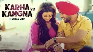 Mehtab Virk Karha Vs Kangna Video Song  R Guru  Latest Punjabi Songs 2016  TSeries [upl. by Reviel]