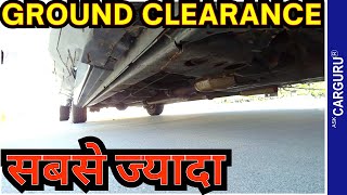 2024 High Ground Clearance Cars in India 🔥 Ask CarGuru [upl. by Naut]