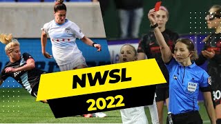 EVERY RED CARD  NWSL 2022 [upl. by Akiras748]