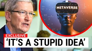 Why Tim Cook Is CONCERNED About Zuckerbergs Metaverse [upl. by Volin]