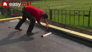 EPDM plat dak zelf plaatsen met Easyroof [upl. by Troc]