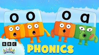 Letter Teams  OO amp OA  Phonics For Kids  Learn To Read  Alphablocks [upl. by Weissberg]