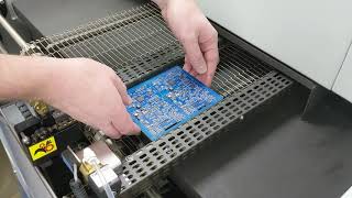 Printed circuit board assembly process [upl. by Nnaylloh]