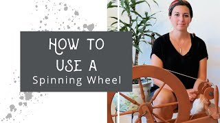 How to Use a Spinning wheel [upl. by Trudie]