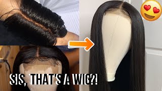 How to make a Closure Wig for Beginners Full Tutorial [upl. by Arde166]